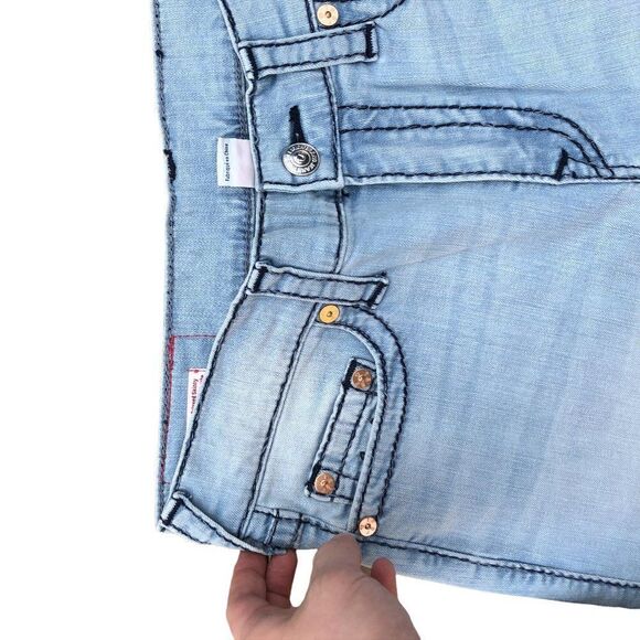 True Religion Jeans Size 33 GENO Blue - Picture 9 of 11